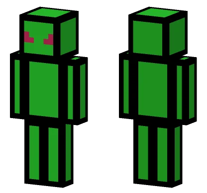 Green Monster Minecraft skin