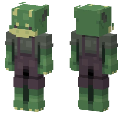 Green Monster Skin Minecraft skin