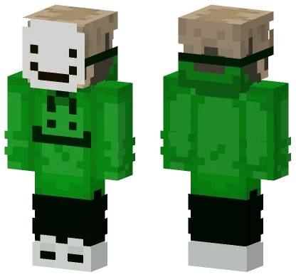 Green Monster Skin Minecraft skin