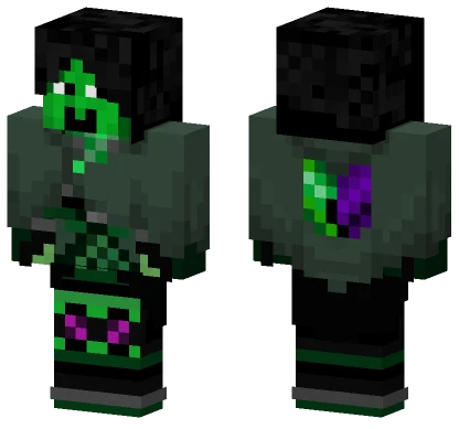 Green Monster Skin Minecraft skin