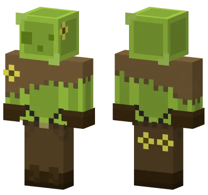 Green Mud Monster Minecraft skin