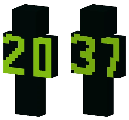 Green Pixelated Monster Minecraft skin