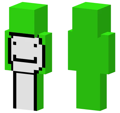 Green Robot Minecraft skin