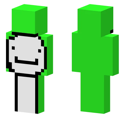Green Robot Minecraft skin