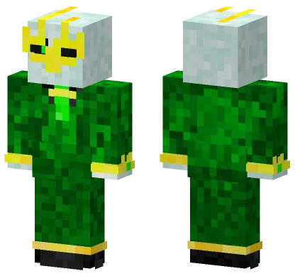 Green Robot Skin Minecraft skin
