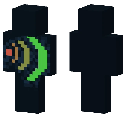 Green Robotic Sentinel Minecraft skin