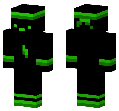 Green Screen Man Minecraft skin
