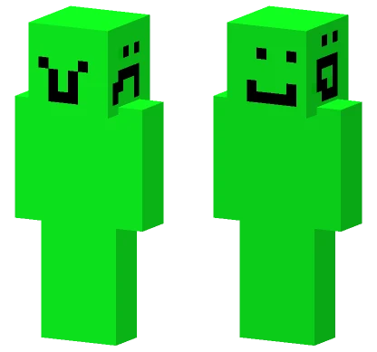 Green Screen Man Minecraft skin