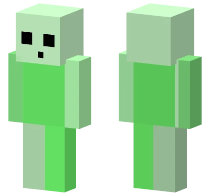 Green Slime Monster Minecraft skin