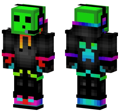 Green Slime Skin Minecraft skin