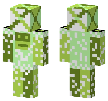 Green Snake Skin Minecraft skin