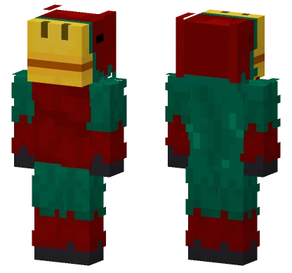 Green Sniffer Minecraft skin