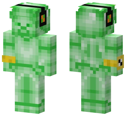 Green Steve Gamer Watch Minecraft skin