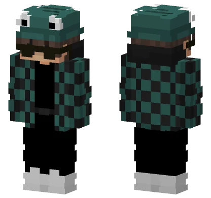 Green Sweater Boy Minecraft skin