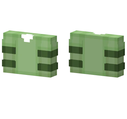 Green Sweater Template Minecraft skin
