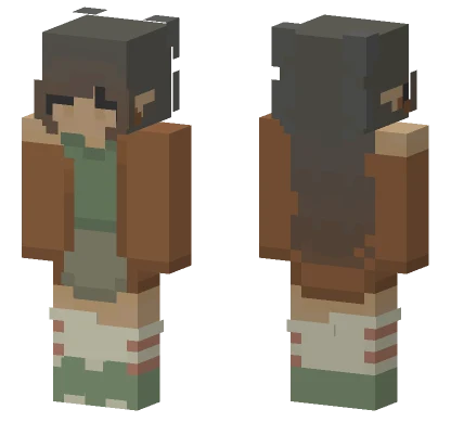 Green Tea Pumpkin Spice Minecraft skin