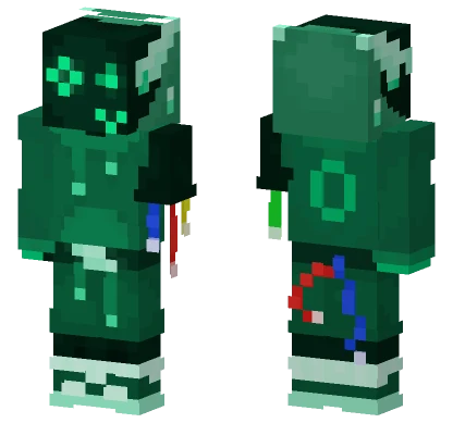 Green Tech Suit Minecraft skin