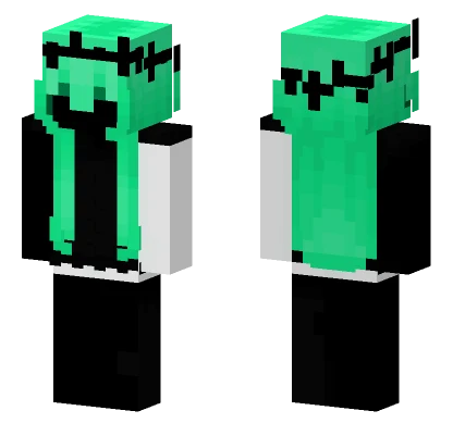 Green Tech Suit Minecraft skin