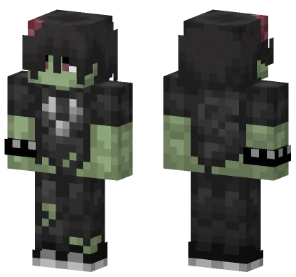 Green Witch Hat Minecraft skin