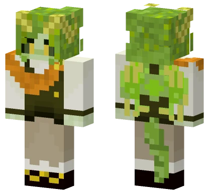 Green Zombie Minecraft skin