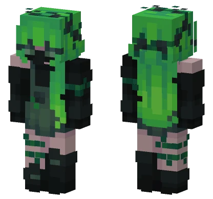 Green Zombie Boy Minecraft skin