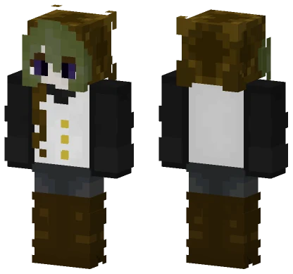 Green Zombie Doctor Minecraft skin