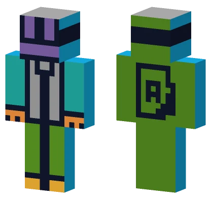 Green Zombie Doctor Minecraft skin