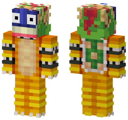 Greninja Diamond Dragons Minecraft skin