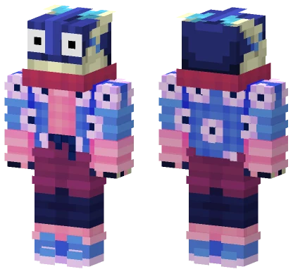 Greninja Sapphire Champions Minecraft skin