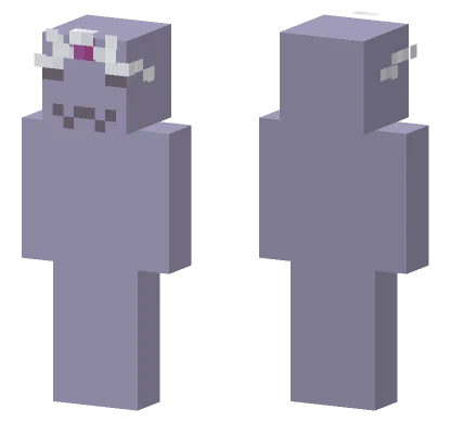 Grey Cat Outfit Minecraft skin