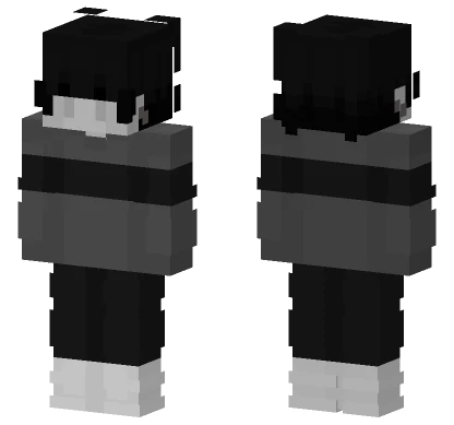 Grey Days Minecraft skin