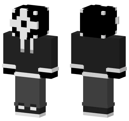 Grey Helicopter Pilot Minecraft skin