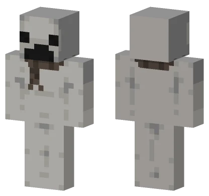 Grey Keeper Minecraft skin