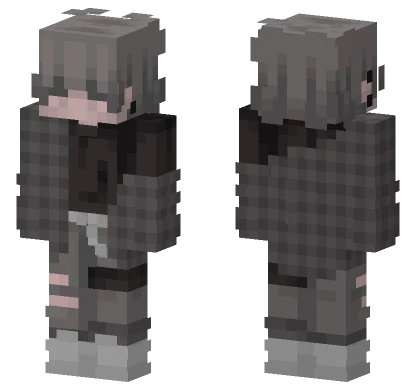 Grey Streets Minecraft skin