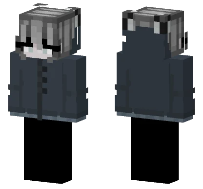 Grey Sweater Skin Minecraft skin
