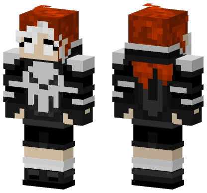 Grim Skull Warrior Minecraft skin