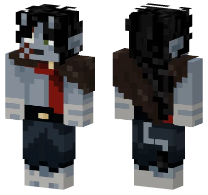 Grim Undead Warrior Minecraft skin