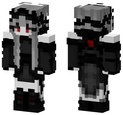 Grim Wolf Boy Minecraft skin