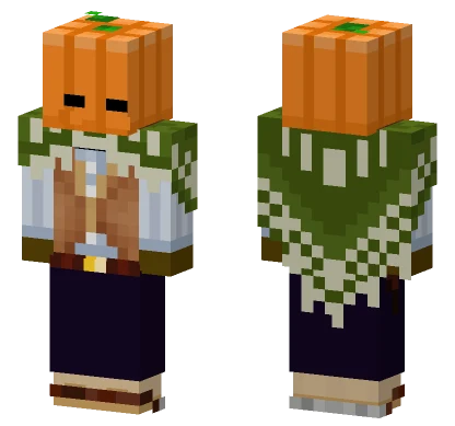 Grimm Western Pumpkin Minecraft skin