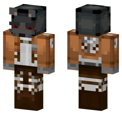 Grippeyy AOT Minecraft skin