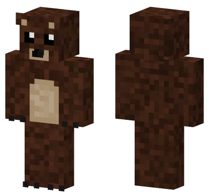 Grizzly Bear Minecraft skin