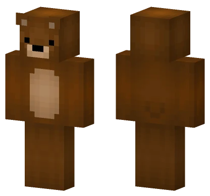 Grizzly Bear Skin Minecraft skin