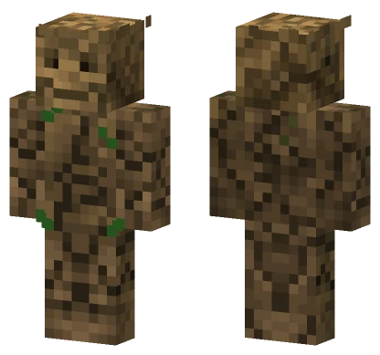 Groot Minecraft skin