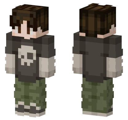 Grunge Boy Minecraft skin
