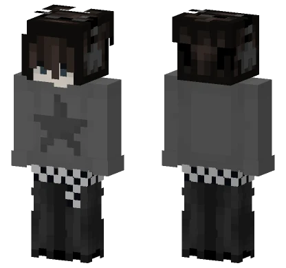 Grunge Girl Minecraft skin