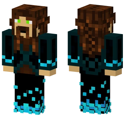 Guild Skin Long Brown Hair Minecraft skin