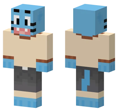 Gumball Watterson Minecraft skin