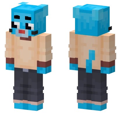 Gumball Watterson Minecraft skin