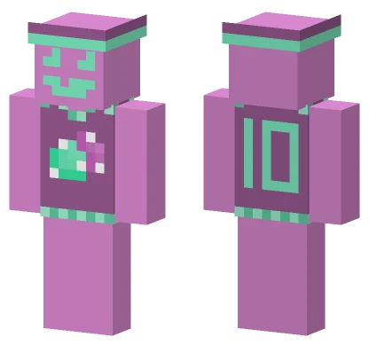 Gummy Bee Athletic Minecraft skin