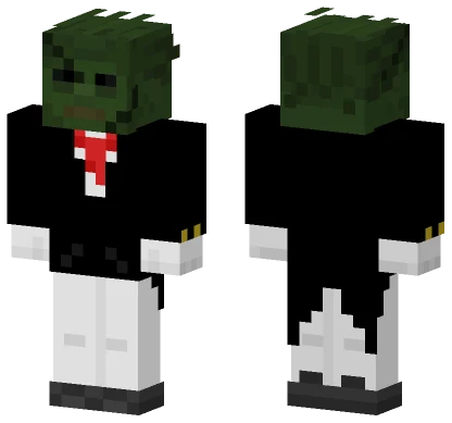 Gussy Fancy Zombie Minecraft skin